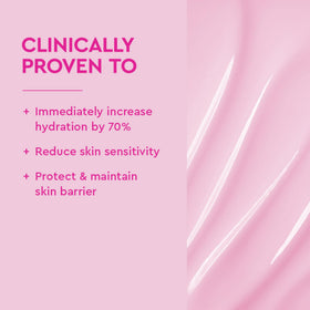BYOMA jar open revealing gel-cream texture and fast-absorbing benefit