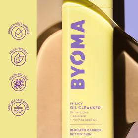 BYOMA ingredient close-up of moringa seed oil highlighting nourishing benefits