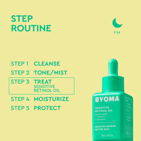 BYOMA with squalane visual emphasizing hydration and barrier support