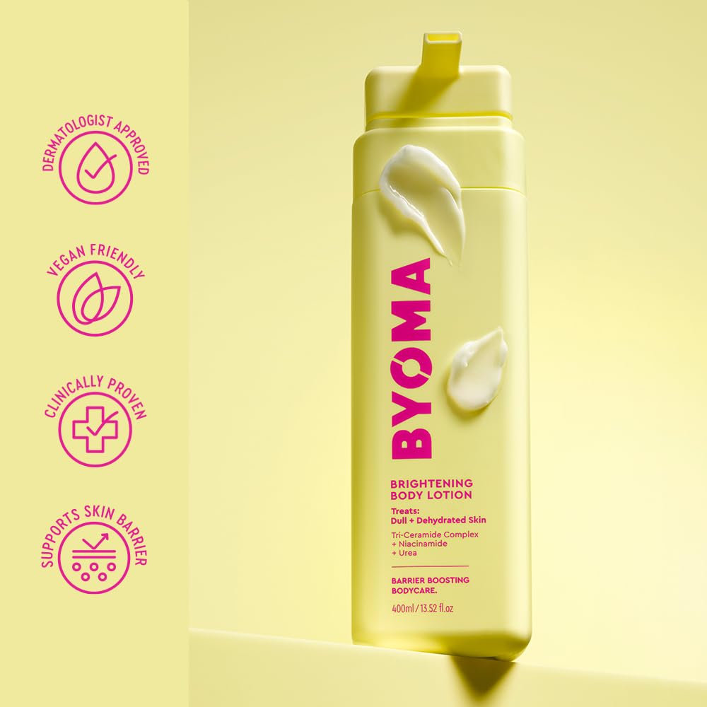 BYOMA opened cap and label displaying active ingredients for informed shoppers