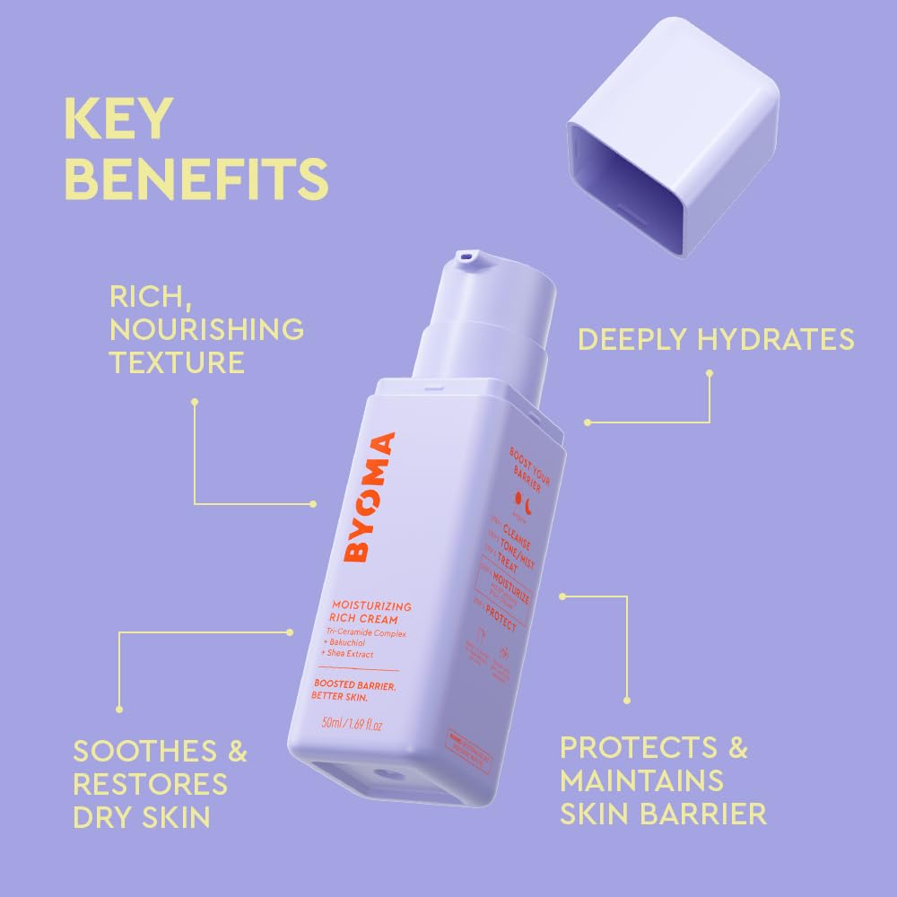 BYOMA close-up of ceramide ingredient visuals for barrier support