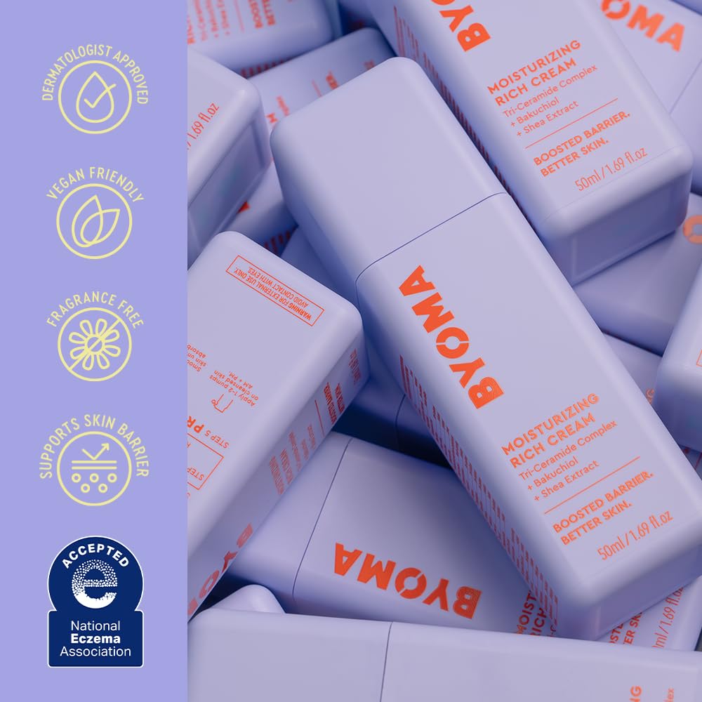 BYOMA cream on nightstand representing overnight hydration routine