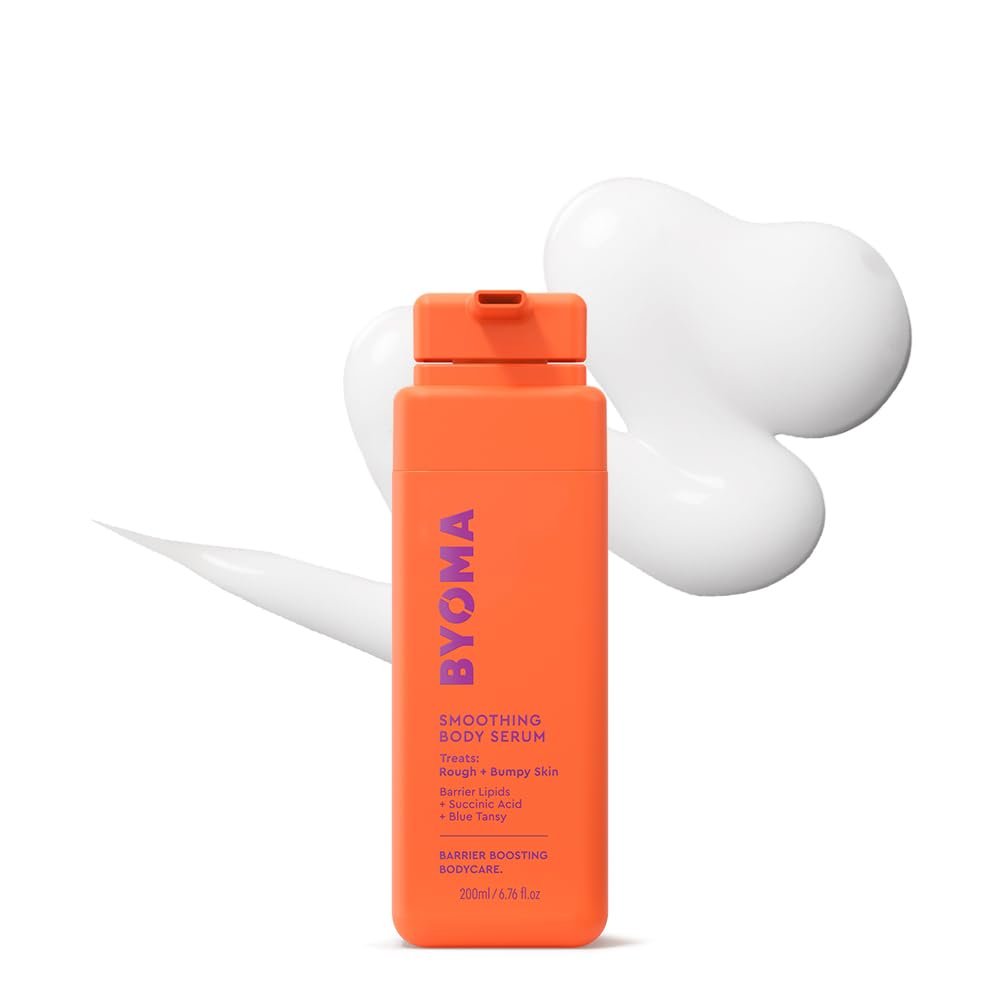 BYOMA front bottle view showing product and easy dispensing benefit