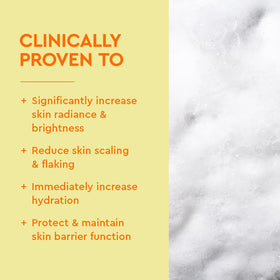 BYOMA creamy lather close-up highlighting smooth texture and gentle cleanse