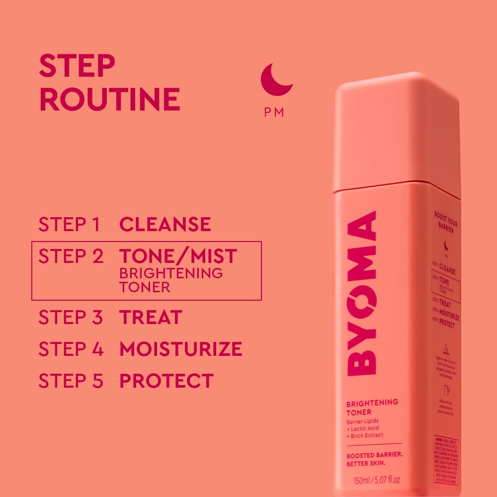 BYOMA active ingredients flatlay with ceramides and acids to show science-driven benefits