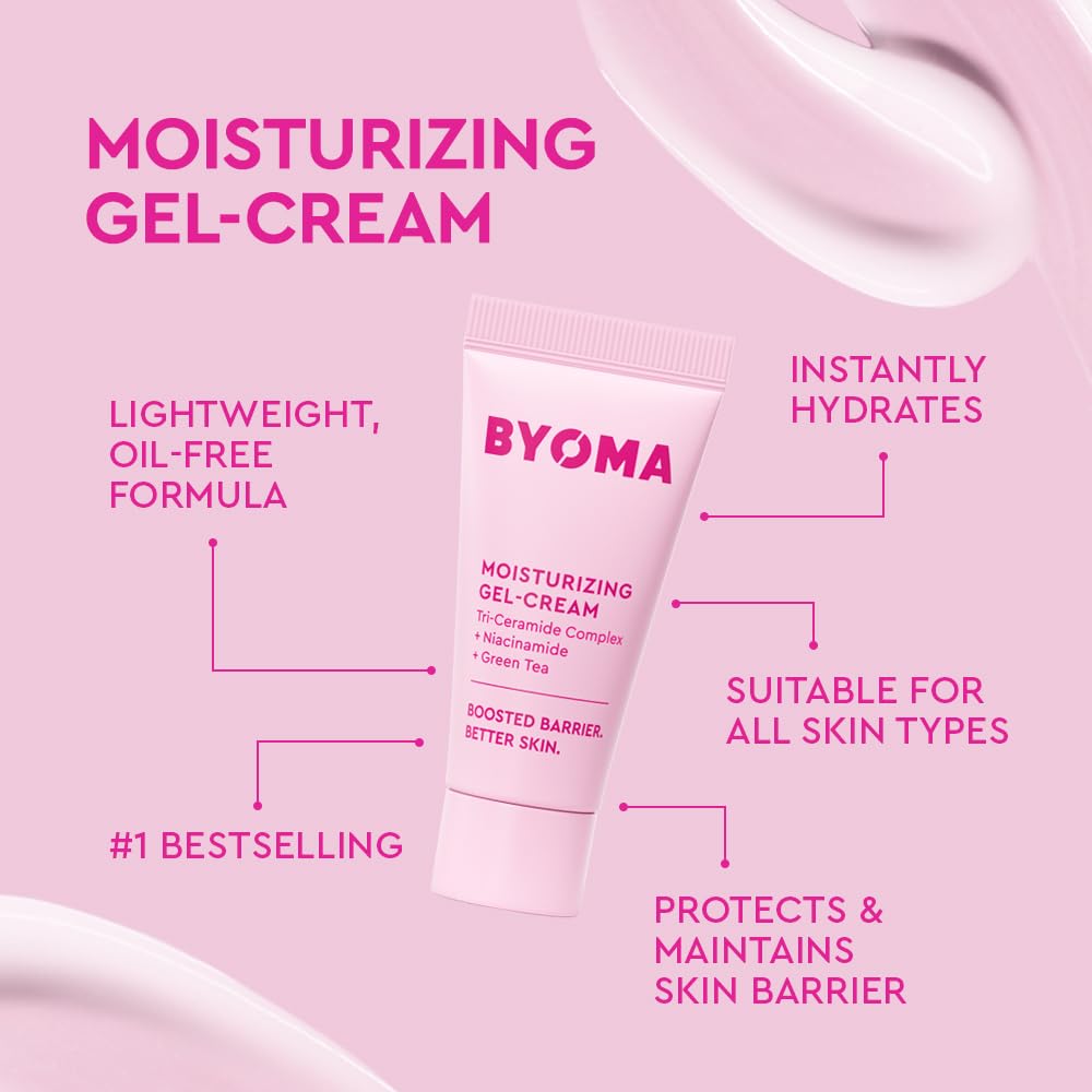 BYOMA trio in hand for size comparison illustrating convenient travel-friendly portions