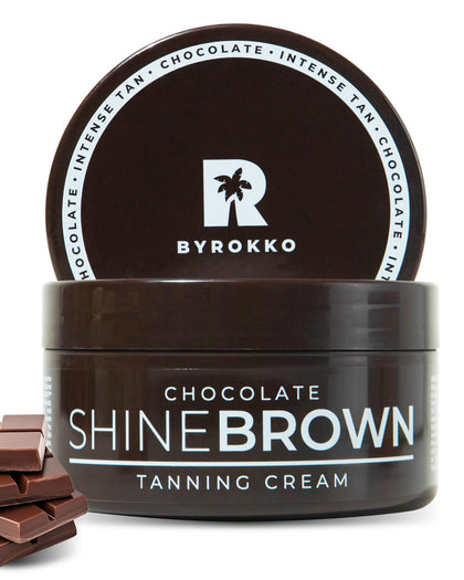BYROKKO SHINEBROWN front bottle showing packaging and product purpose