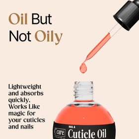 C CARE in manicure setting showing salon-quality results at home