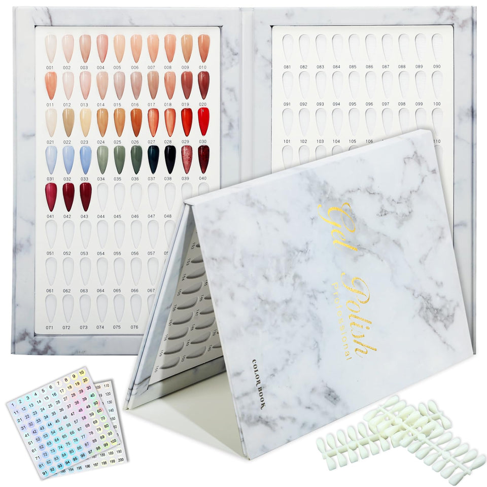 C12rtive front cover white book showing organized swatch slots for easy selection