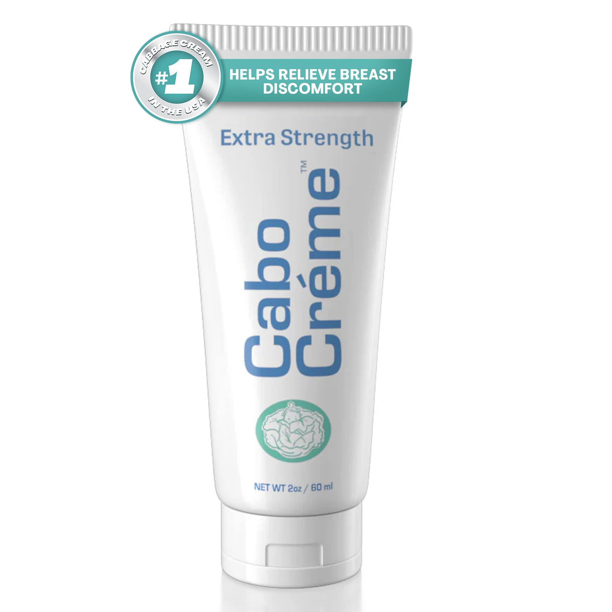 Cabocreme front packaging showing product and size for quick identification and trust