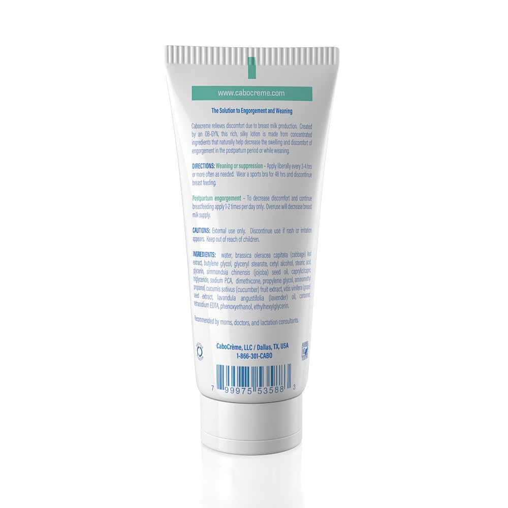 Cabocreme open jar texture highlighting creamy, fast-absorbing formula benefit