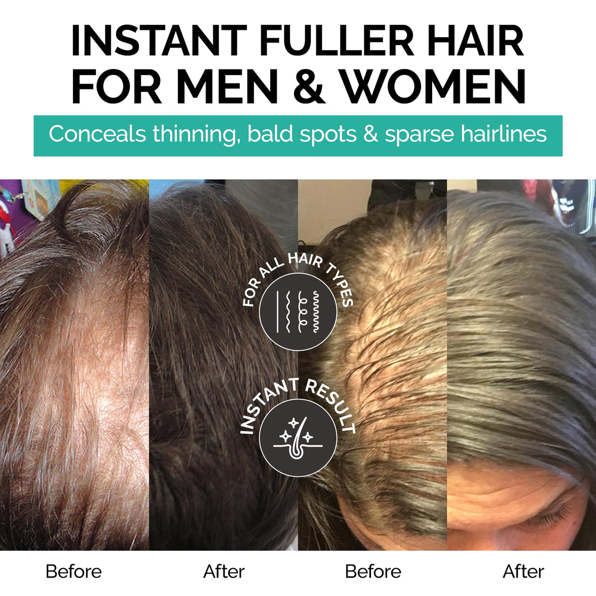 caboki before and after crown area showing fuller hair benefit