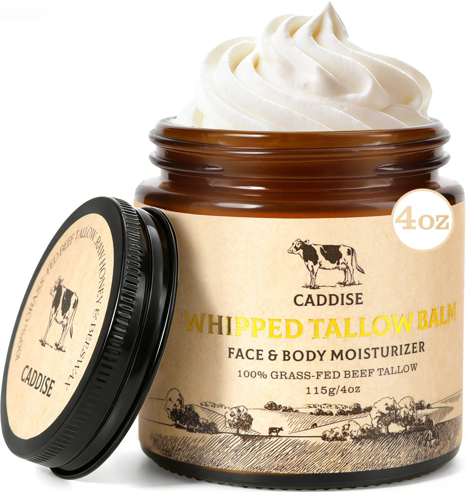 CADDISE jar front view showing label and brand, highlights clean ingredients