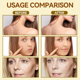 Caderno Inteligente applying cream to neck for visible hydration benefit