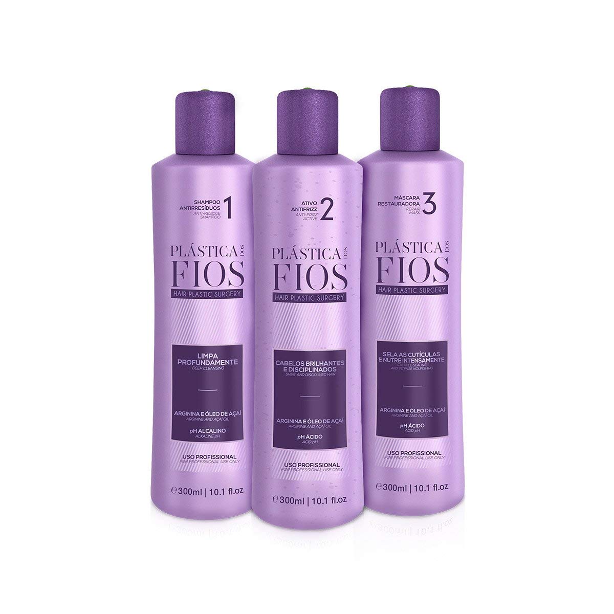 CADIVEU close-up comb smoothing application for even treatment