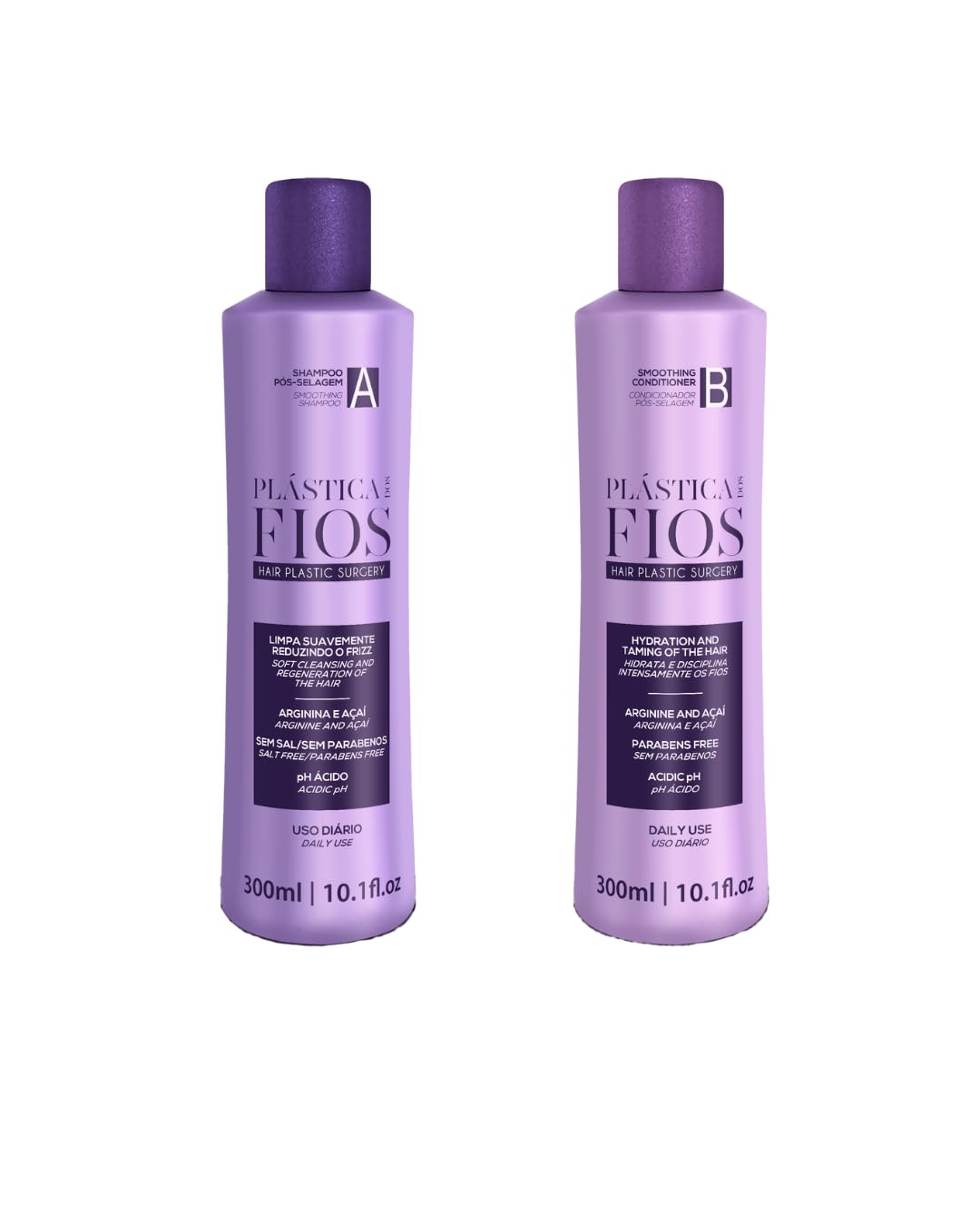 CADIVEU Plastica Dos Fios in bathroom setting demonstrating salon maintenance