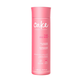 Cake Beauty Big Wig front bottle view showing size and label, promotes lightweight volume