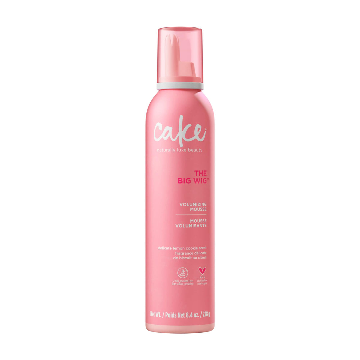 Cake Beauty The Big Wig front packaging showing product and branding for instant lift