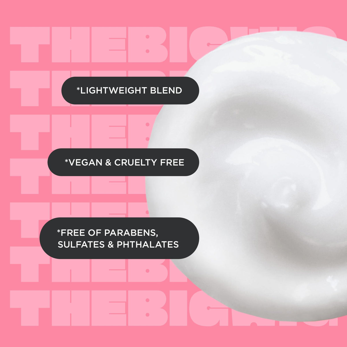 Cake Beauty conditioner being applied in shower for lightweight hydration benefit