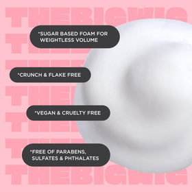Cake Beauty can in hand for size and scale indicating easy-at-home styling convenience