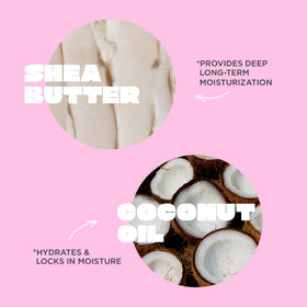 Cake Beauty label close-up on bottle, highlights vegan and cruelty-free benefits