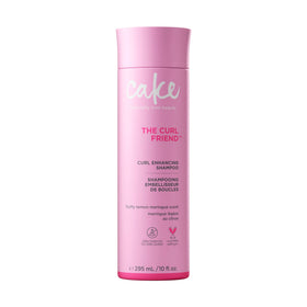Cake Beauty front label showing product name and purpose for curl care