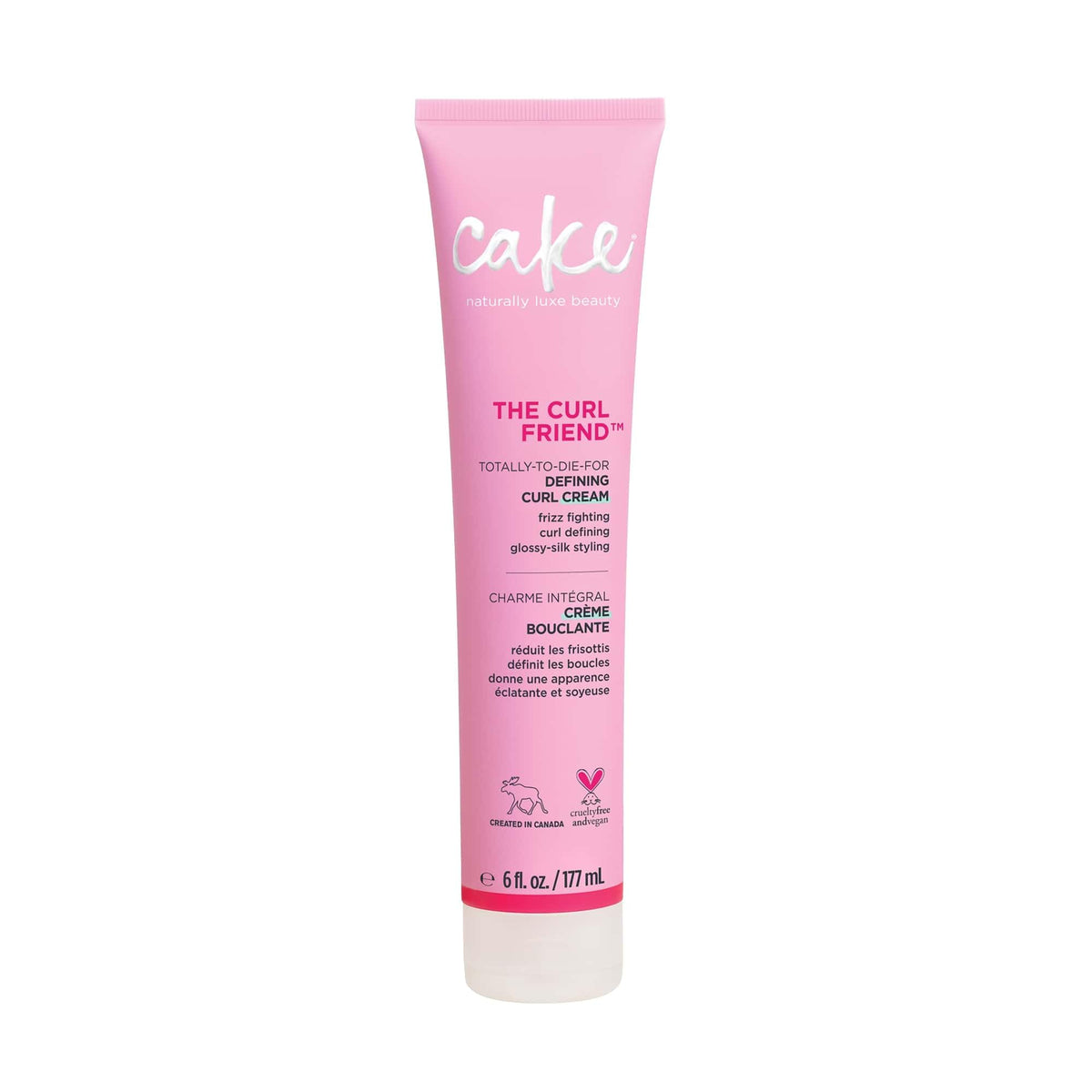 Cake Beauty front packaging showing 177 mL tub and label for easy identification