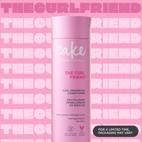 Cake Beauty conditioner texture being poured for smooth hydration