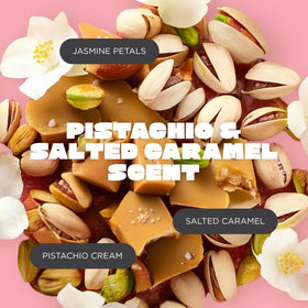 Cake Beauty ingredient label with argan, aloe and camelia leaf extract benefits