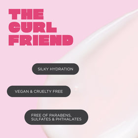 Cake Beauty ingredient label closeup showing vegan, sulfate-free benefit