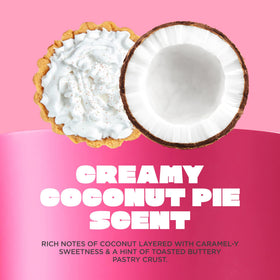 Cake Beauty pouring conditioner onto palm, illustrates detangling and lightweight hydration benefit