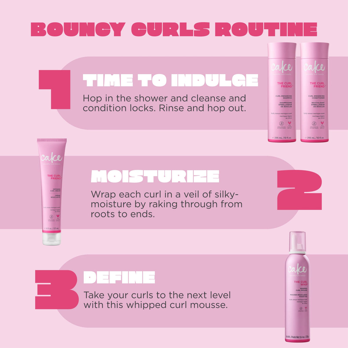 Cake Beauty product label and ingredients highlighting vegan formula