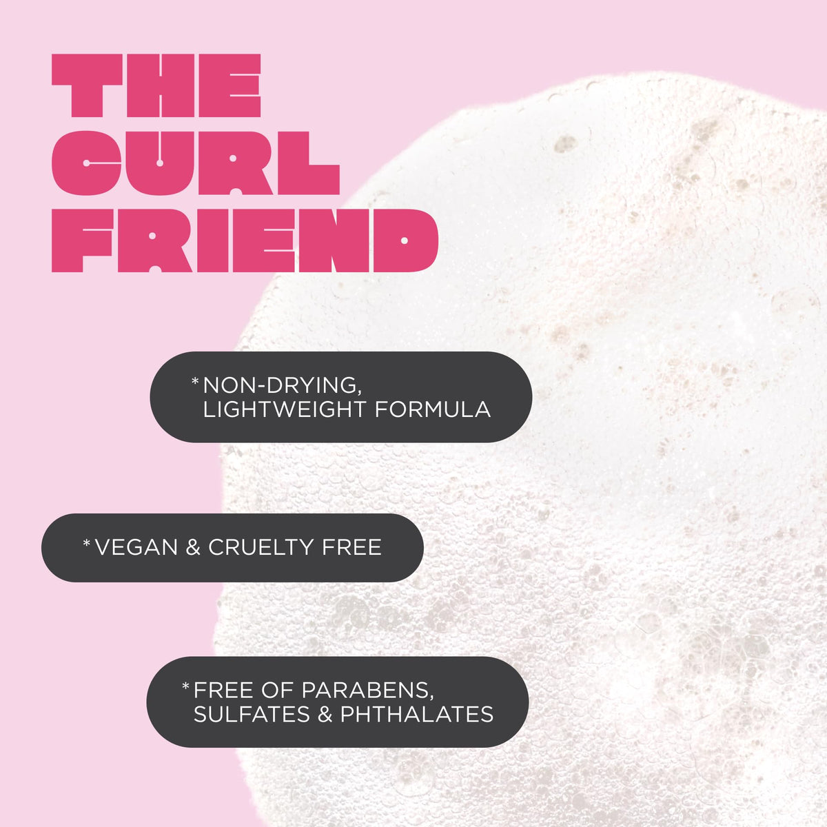 Cake Beauty styling in progress scrunching curls for lift