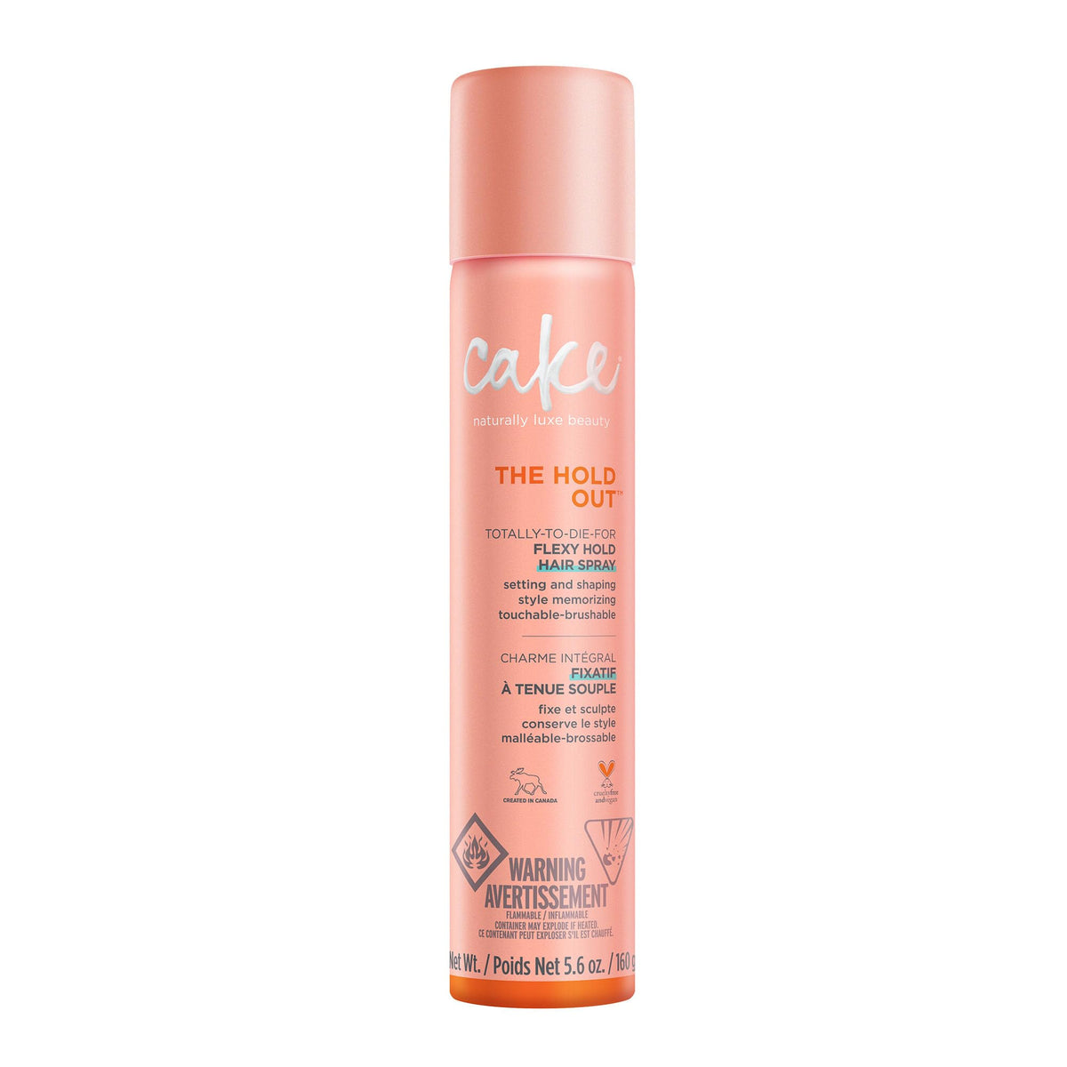 Cake Beauty front packaging showing product and branding benefit hold