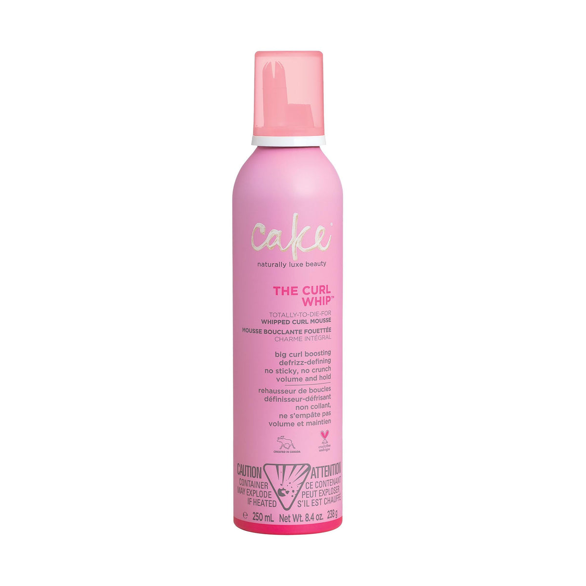 Cake Beauty front packaging showing product label and container benefit