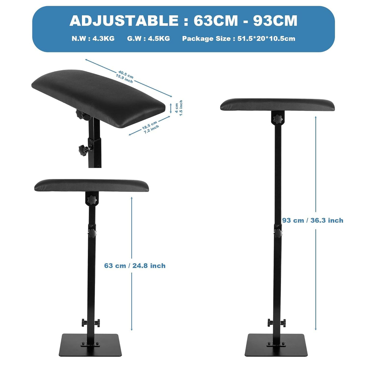 CAKMSMAO four-sided support base demonstrating reinforced stability for precise work