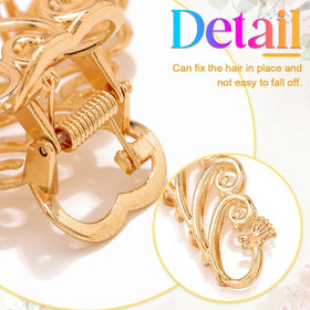 CAKURE clip worn in half-up hairstyle demonstrating practical elegance