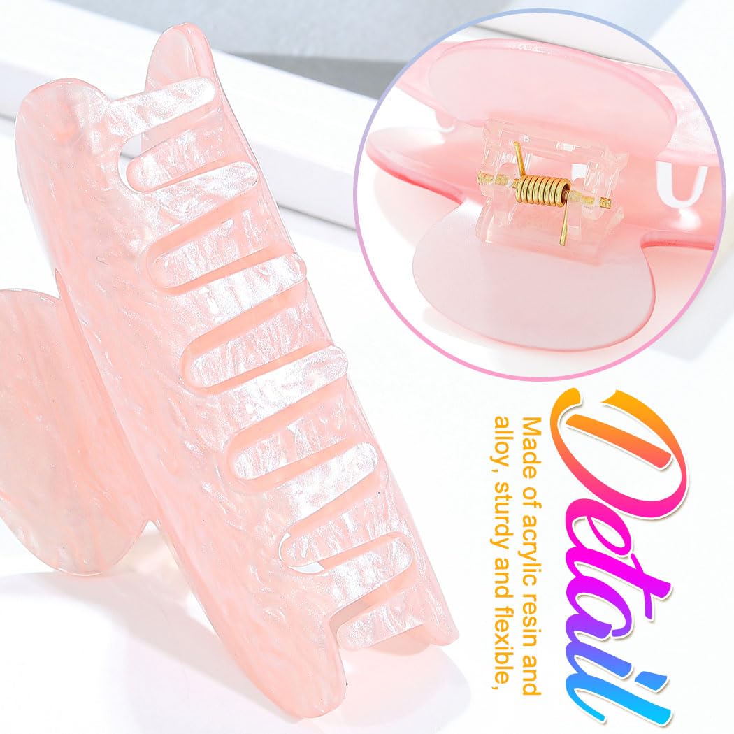 CAKURE clip holding half-up hairstyle on brunette, fast everyday styling