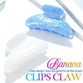 CAKURE side profile of a closed claw clip illustrating secure grip