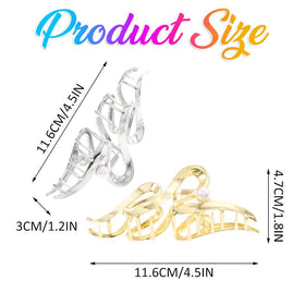 CAKURE clip size comparison beside ruler for length clarity