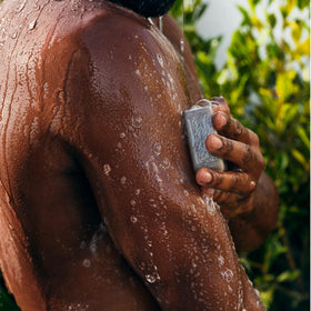 Caldera + Lab ingredients shot with willow bark and shea butter for nourishment