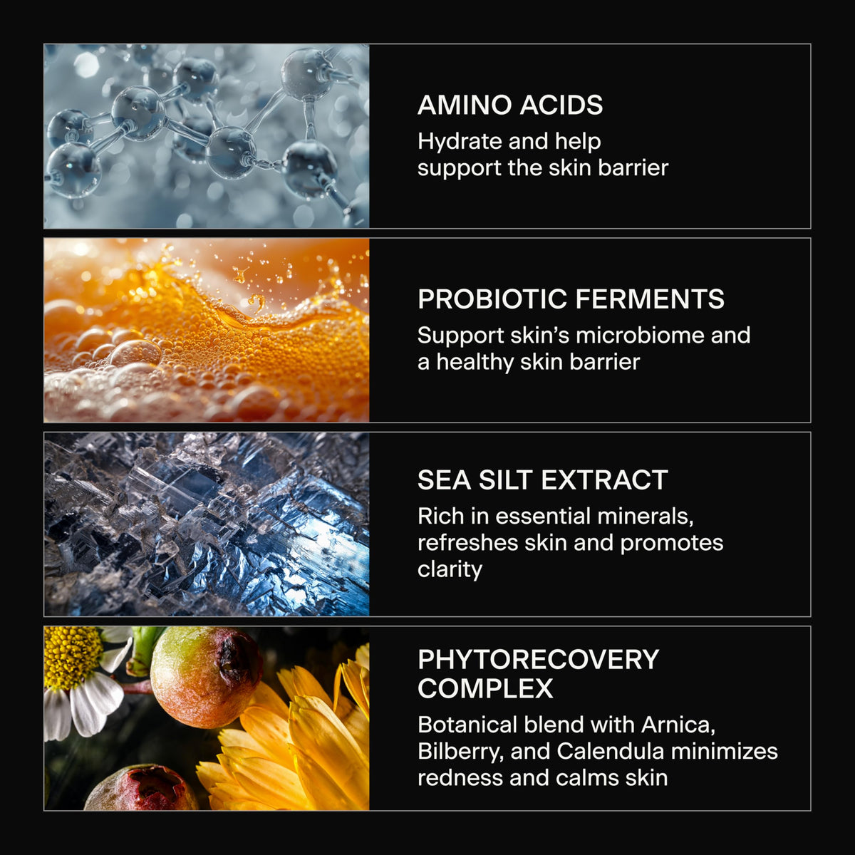 Caldera + Lab close-up label highlighting MADE SAFE and vegan benefit