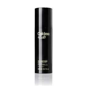Caldera + Lab front packaging showing product benefits and clean design