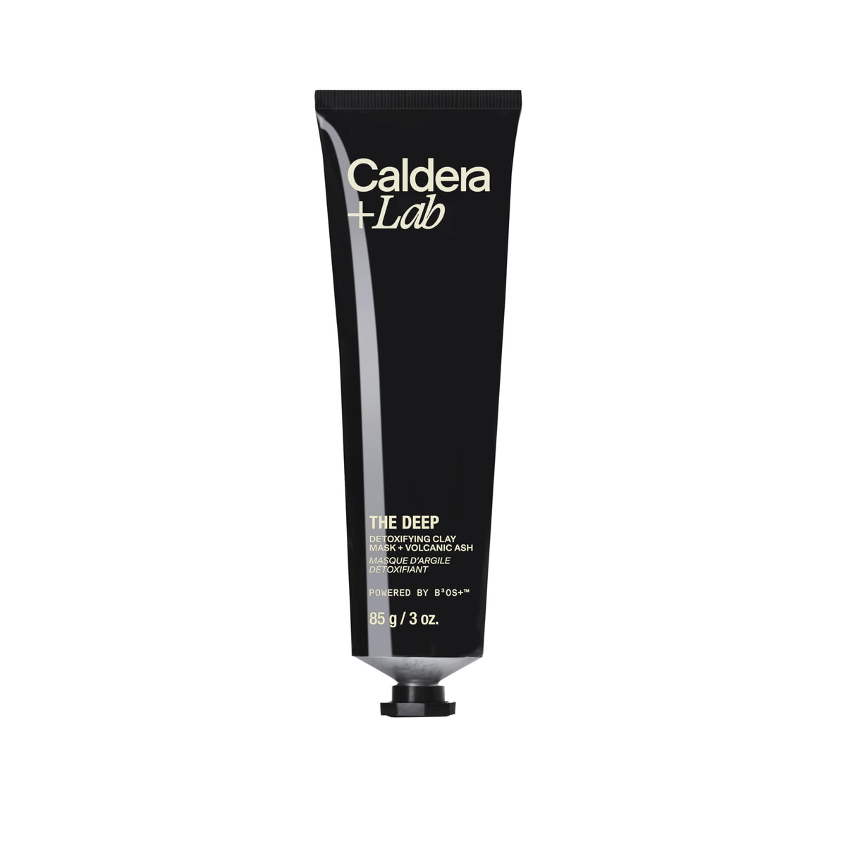 Caldera + Lab jar front view showing label and packaging benefit