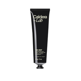 Caldera + Lab jar front view showing label and packaging benefit
