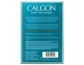 Calgon Ocean Breeze open top with beads visible for easy use