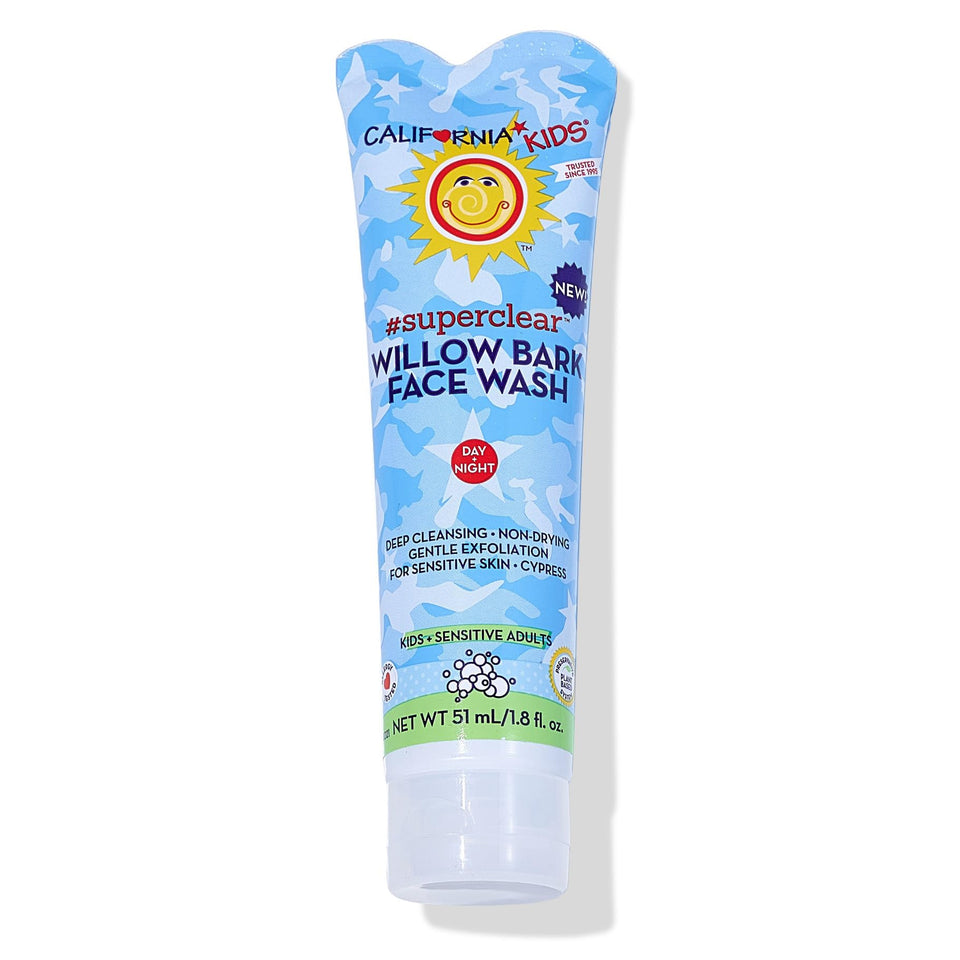 California Baby front packaging showing travel 1.8 oz bottle and clear benefits