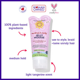 California Baby gel in hand demonstrating smooth cream texture