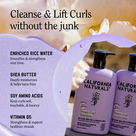 California Naturals bottles held in hand to show 16.5 oz size