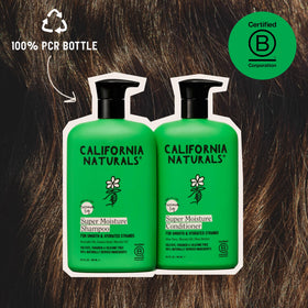 California Naturals marula and avocado oils display representing nourishing strength